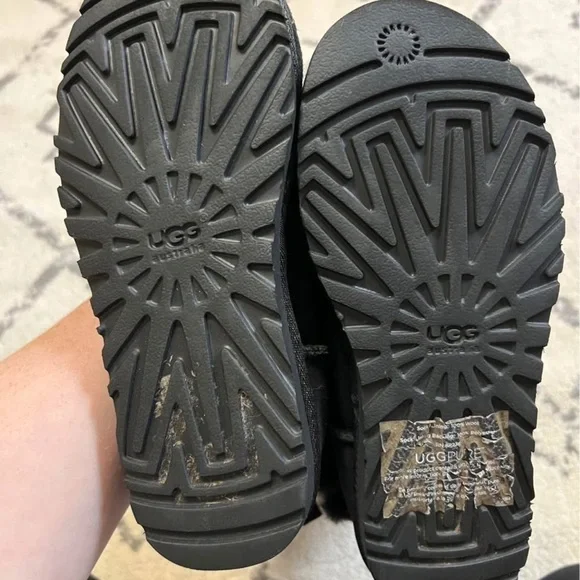 UGG Black Bailey Bow Tall II Boots - Picture 4 of 7